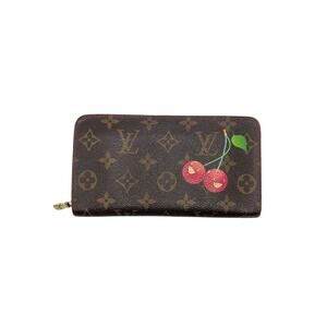 Louis Vuitton x Takashi Murakami Cherise Cherry Monogram Zippy Wallet